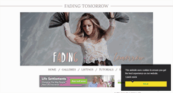 Desktop Screenshot of fading-tomorrow.com